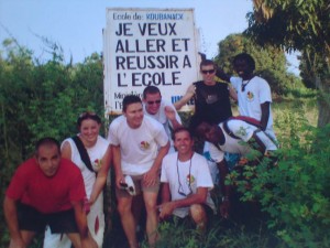 Les profs et éléves à Koubanack